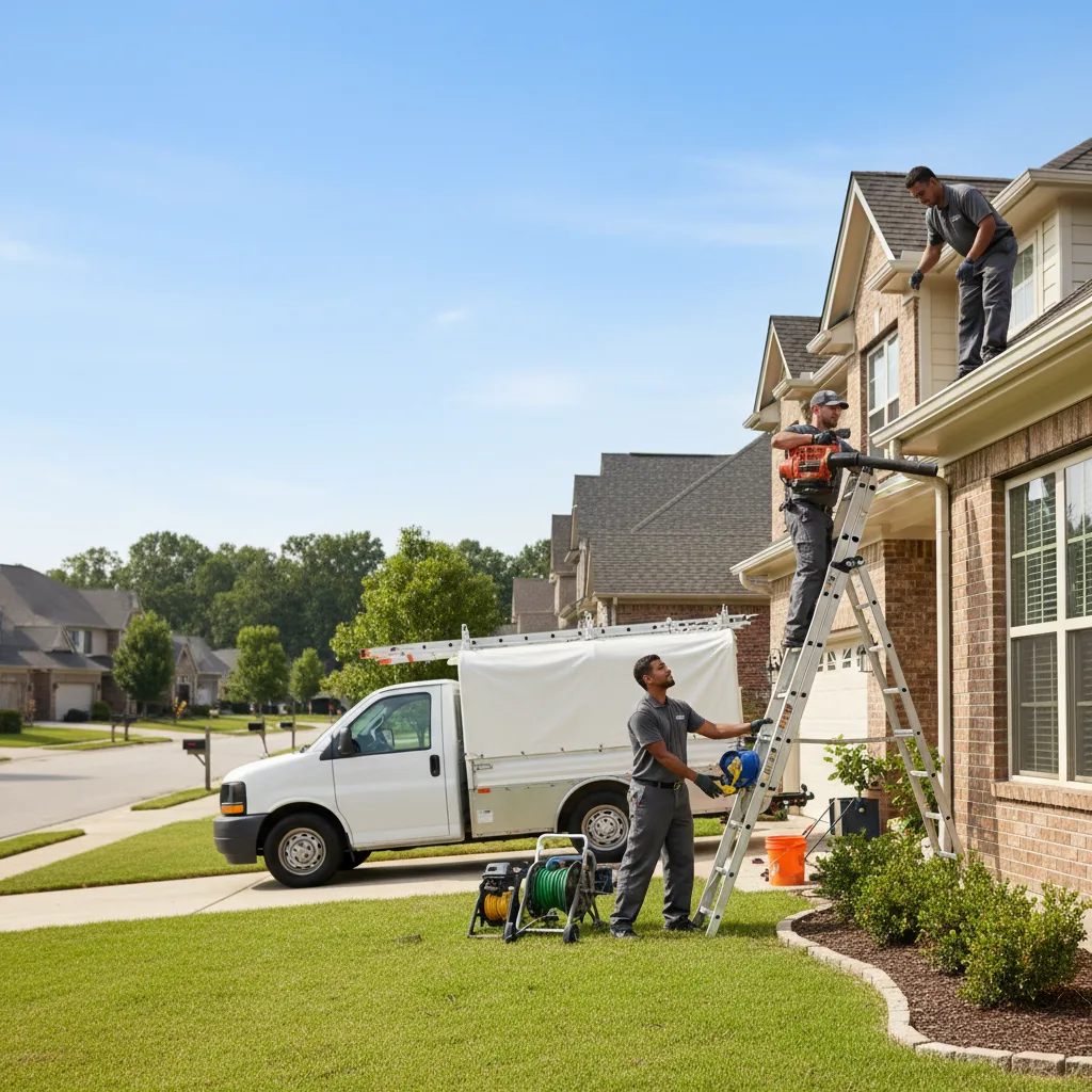 Home Gutter Service in Denton, TX near me